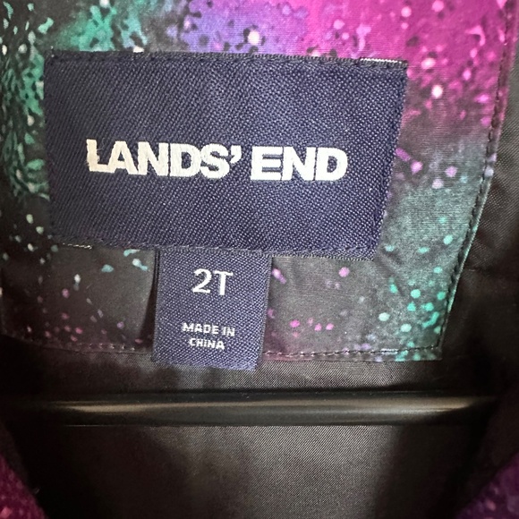 Lands End 2T Winter Coat - Picture 4 of 4